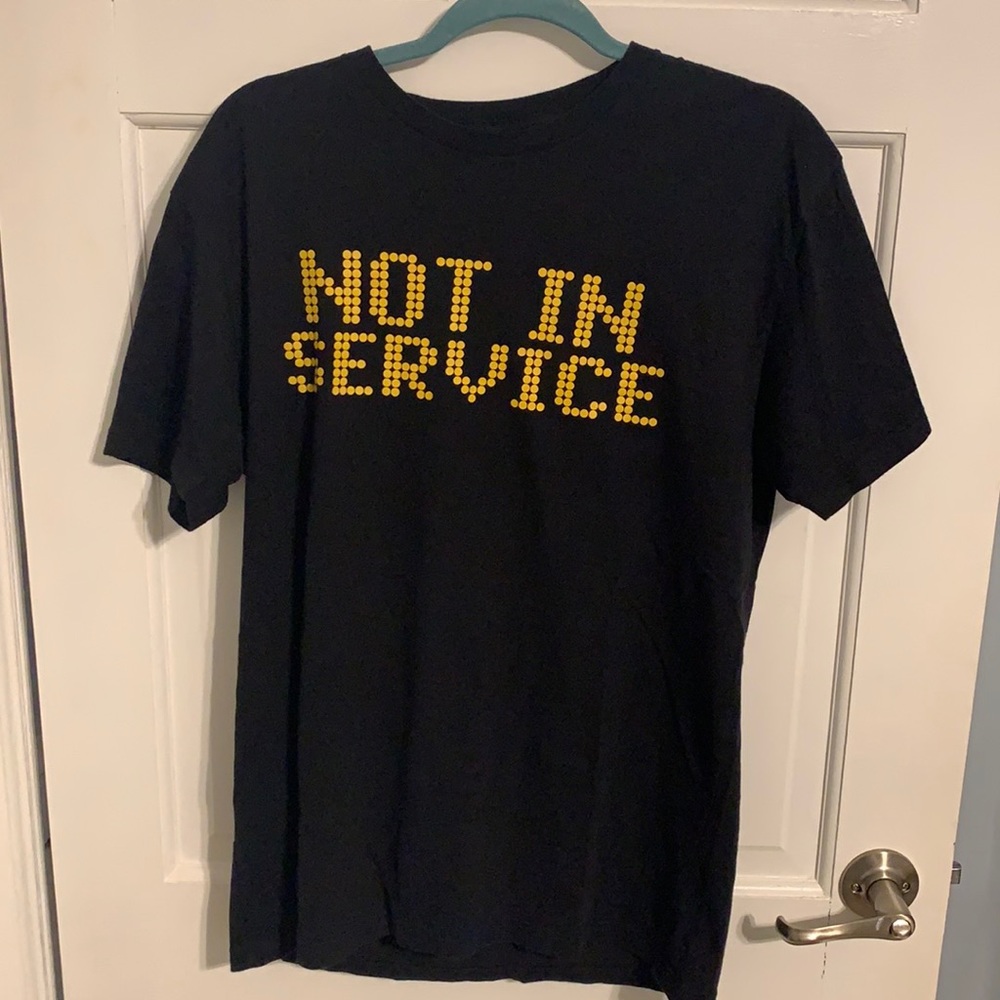 NAF richmondhoodcompany not in service t shirt Large